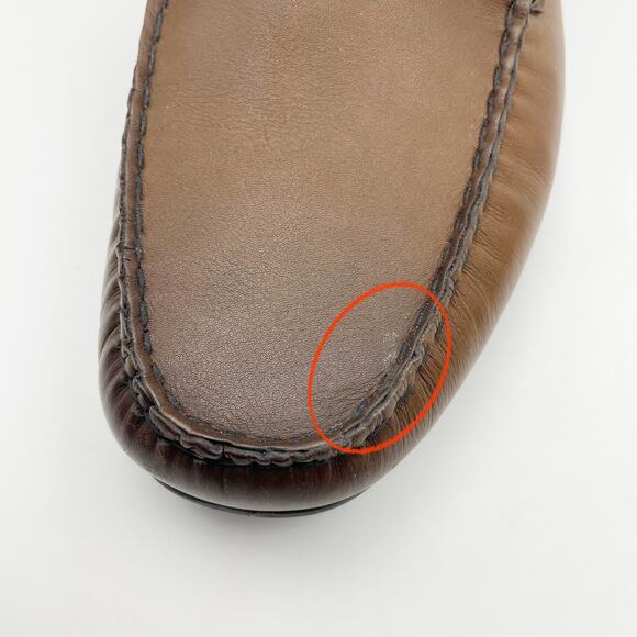 Allen Edmonds Mens Super Sport Driving Shoe Size 10D EU 44 Brown Leather EUC main image 9